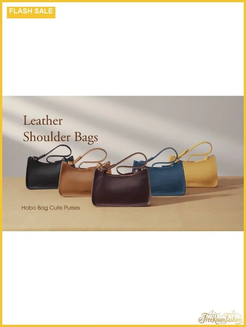 Genuine Leather Hobo Bag Women Small Shoulder Purse Handbag
